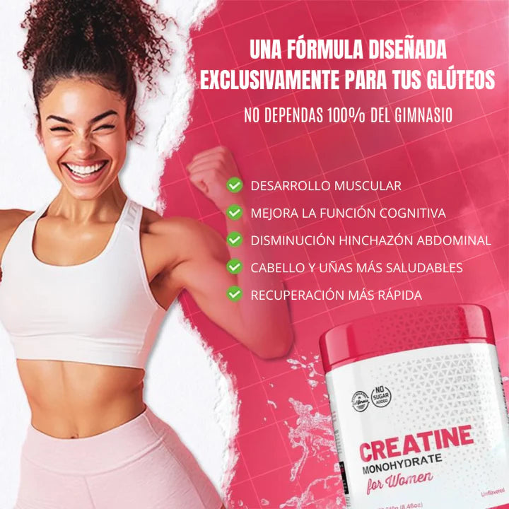 CREATINA MONOHIDRATADA PARA MUJERES